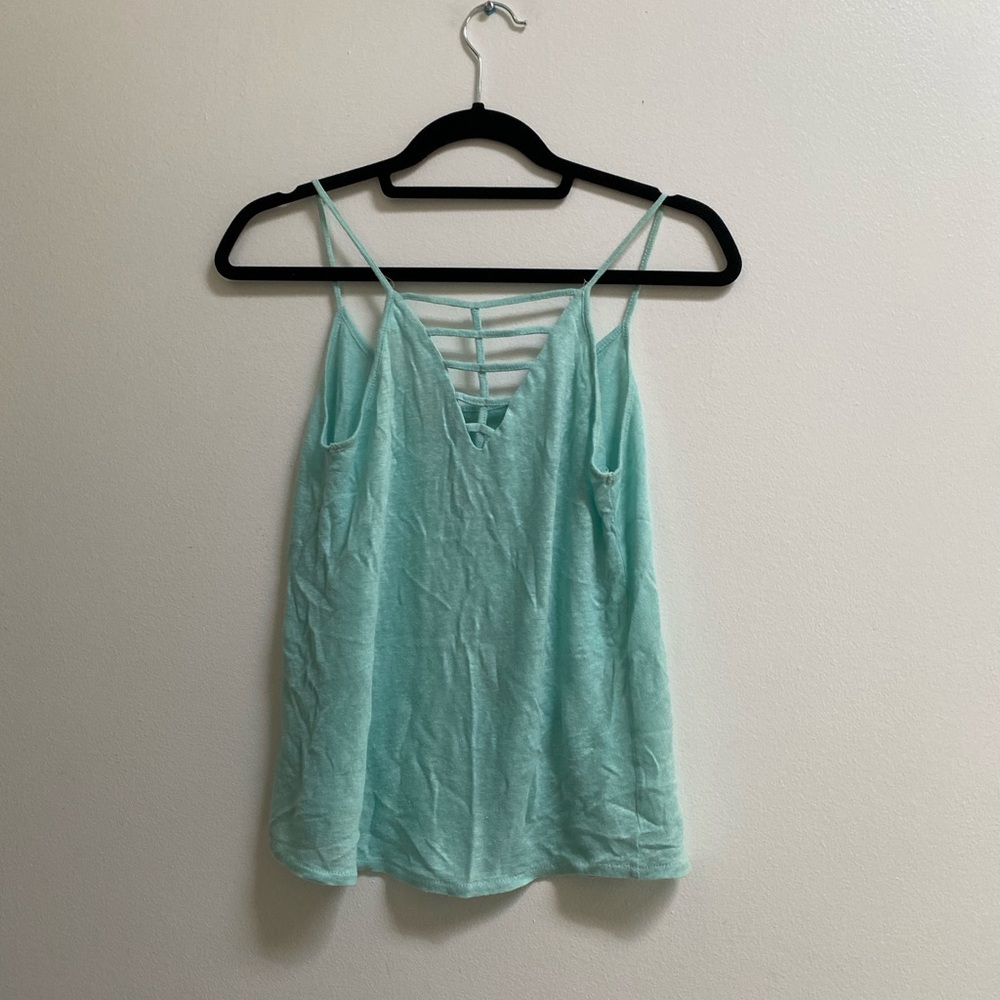 Zara Linen V-Neck Camisole S - Picture 3 of 3